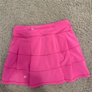 Pink Lululemon Skort. Size 2. Only wore a couple of times!